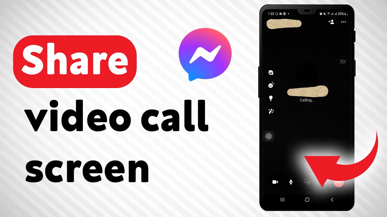 How To Share Screen In A Video Call In Messenger Full Guide YouTube