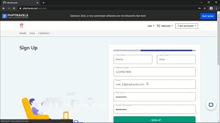 Automate Sign up and Log in with Selenium and Java