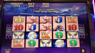 Epic 5 owl TimberWolf Jackpot slot Bonus