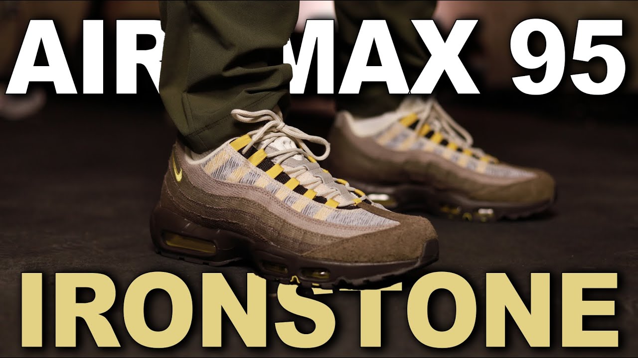 STONE COLD! Nike Air Max 95 Ironstone Unbox, On Feet + Detailed 