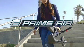Razor E Prime Air Electric Scooter Ride Video with Features