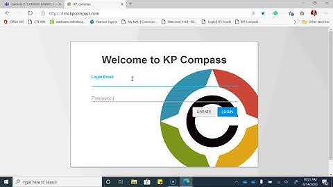 Kp Compass log in