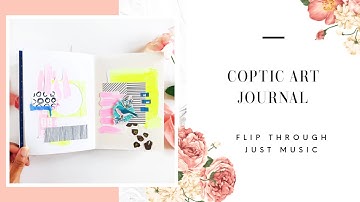 Coptic Art Journal FlipThrough - (Music Only)