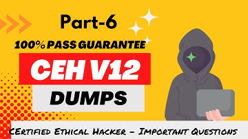 CEH v12- EXAM IMPORTANT QUESTIONS Part-6 | Pass Guarantee | Exam Questions #exam  #ceh #hacking