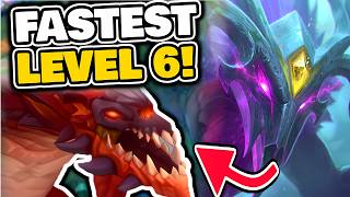 GET level 6 SUPER fast on NOCTURNE Jungle!!