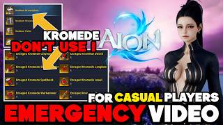 DON'T Use Kromede Weapons! You'll Regret It Soon | AION 2 Progression Guide for Beginner Players