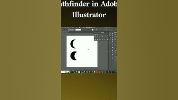 How to use the shape builder tool and Pathfinder in adobe illustrator