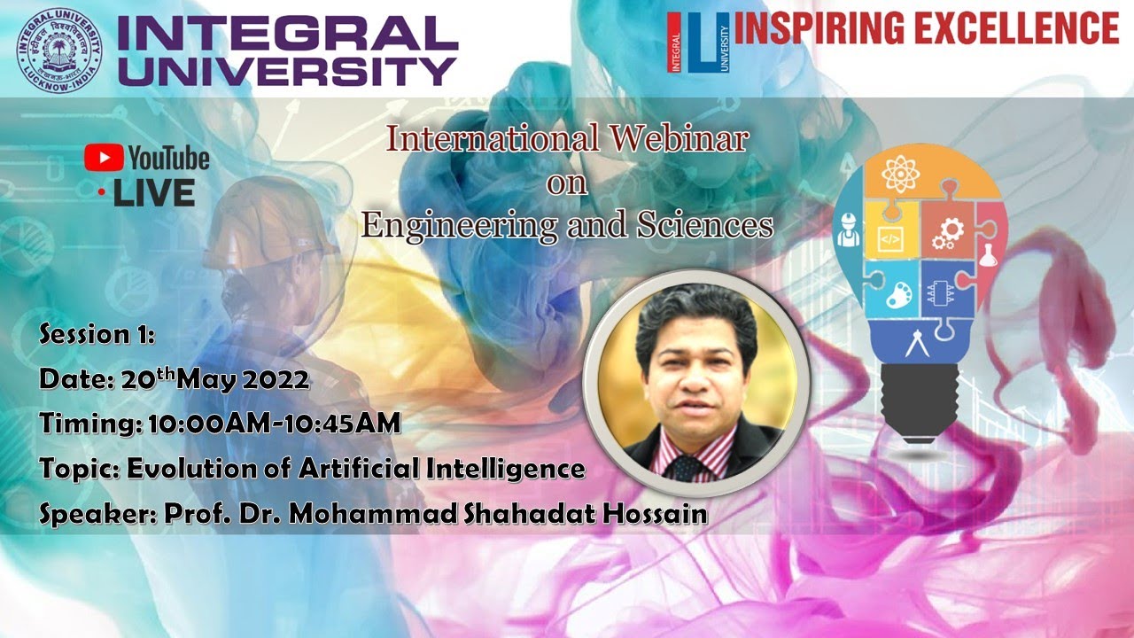 Session 1| Evolution of Artificial Intelligence | Prof. Dr. Mohammad Shahadat Hossain