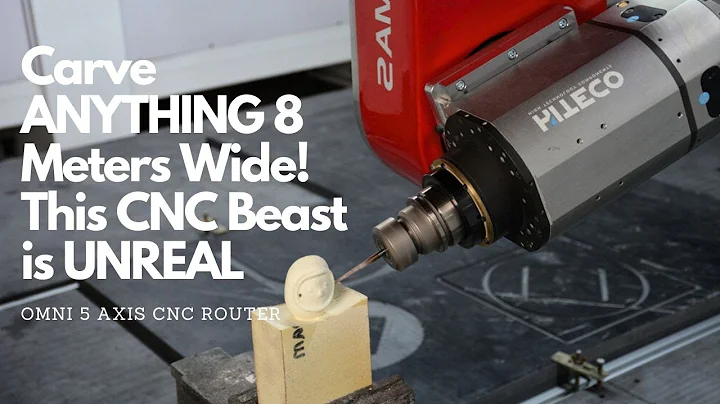 5 Axis CNC Router Machine Carve anything 8 meters wide!  | OMNICNC