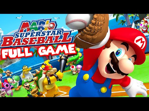 Mario Superstar Baseball - Full Game Walkthrough (HD)