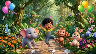 DUBI DUBI DUM DUM DANCE | Duri duri dum dum | Nursery Rhyme | Cartoon song 