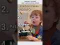 😁 kids saying funny words 😂 the purple the potato #shorts #funnykids #viralshorts #kidsshorts #fyp