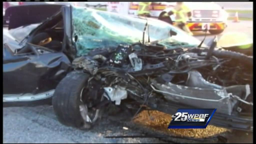 Crashes snarl traffic on Interstate 95 in Delray Beach - YouTube