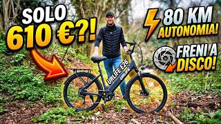 610€ PER UNA BICI ELETTRICA?! 😱 Vale davvero la pena? (Recensione URLIFE E26)