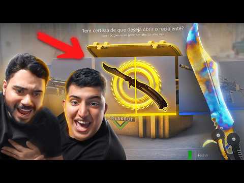 NA PENÚLTIMA CAIXA, VEIO A BUTTERFLY… Inscrito ME ENVIOU 100 CAIXAS RARAS NO CS 2 E ISSO ACONTECEU!!