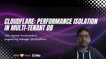 Cloudflare: Performance isolation in multi-tenant DB