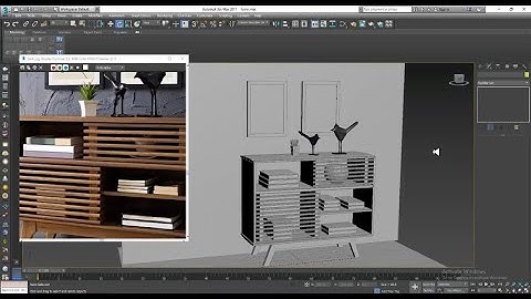 3dsmax Tutorials, Tutorial on 3D Modeling a Stylish Furniture in 3dsmax