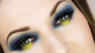 Golden Peacock Dramatic Smokey Eyes