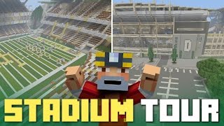 Minecraft Xbox One: FullScale Football Stadium!