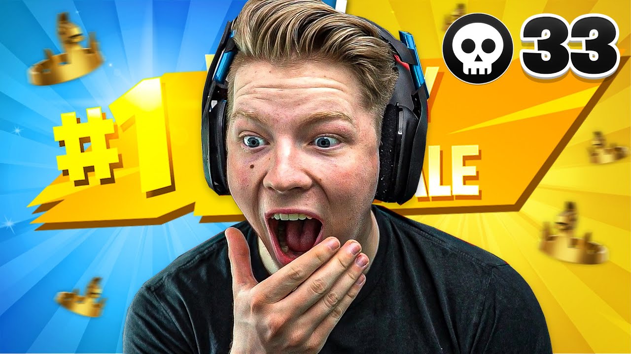 33 KILLS IN 1 POTJE FORTNITE! 😱