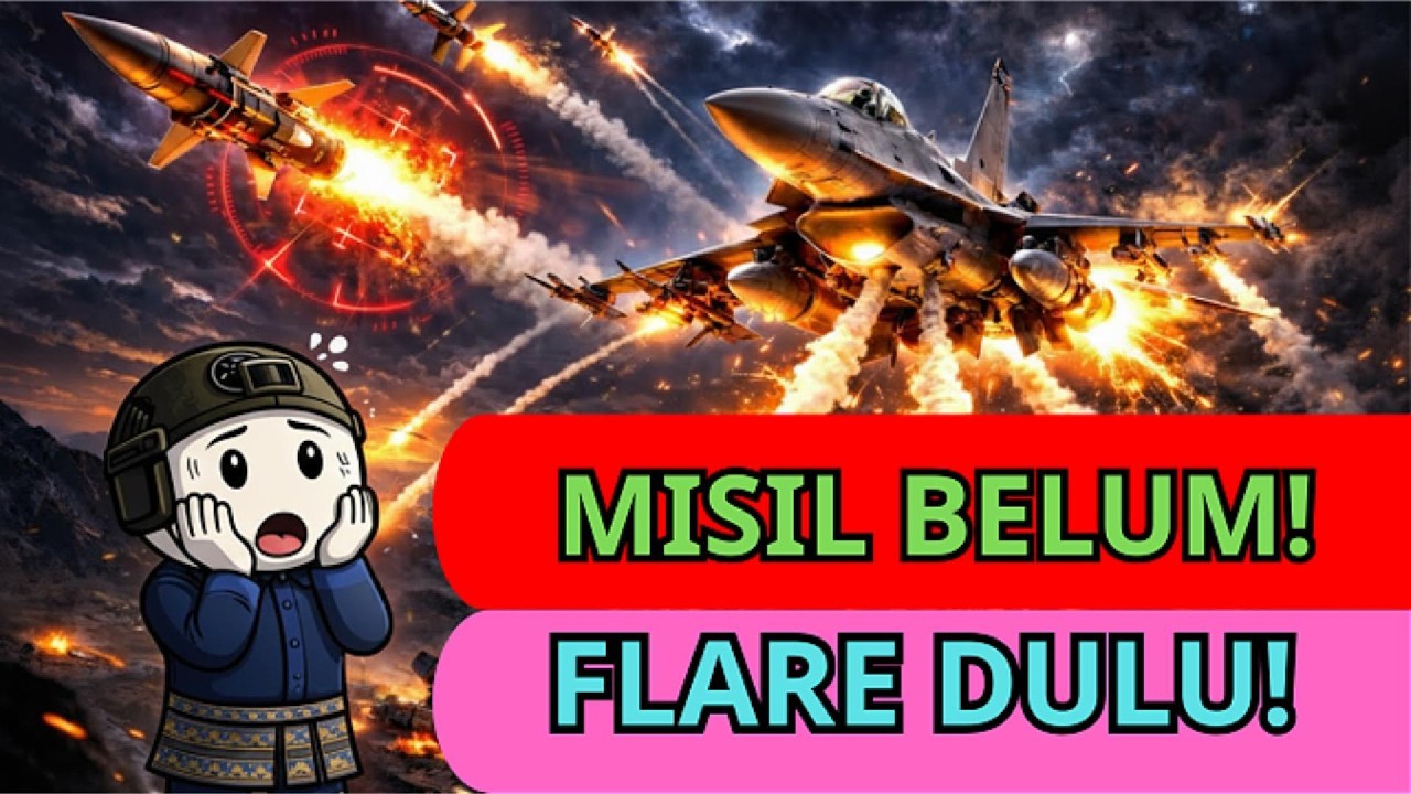Mengapa Jet Lepaskan Flares Tanpa Ancaman? Fizik Pre-Emptive Flares Dibongkar