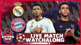 UCL Clásico! Real Madrid vs Bayern Munich Live Match Watchalong