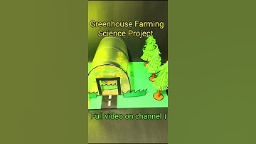 Greenhouse farming school project #shortvideo #shorts #short #scienceproject #science
