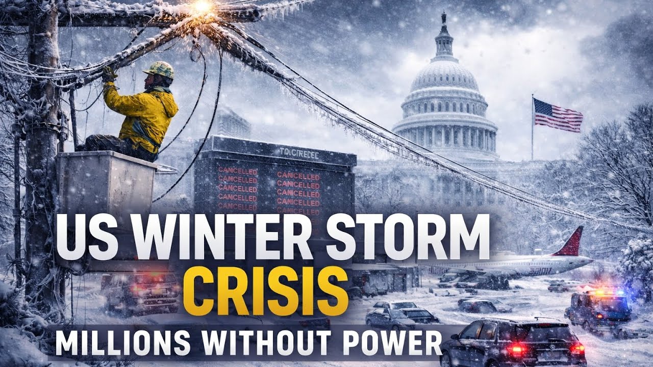 US Winter Storm Crisis Explained | Millions Without Power & Travel ...