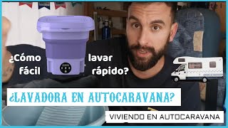 LAVADORA PORTÁTIL EN AUTOCARAVANA ¡ES O NO POSIBLE! - ¿Cómo lavar la ropa fácilmente? by dromomaniático 2,576 views 3 months ago 18 minutes