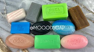 2x cutting soap. Asmr soap. Satisfying video. Help for sleep.