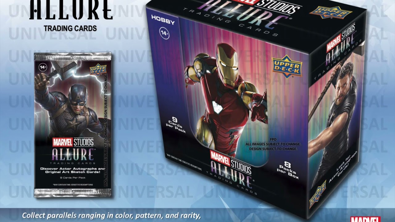 2022 Marvel Studios Allure Trading cards