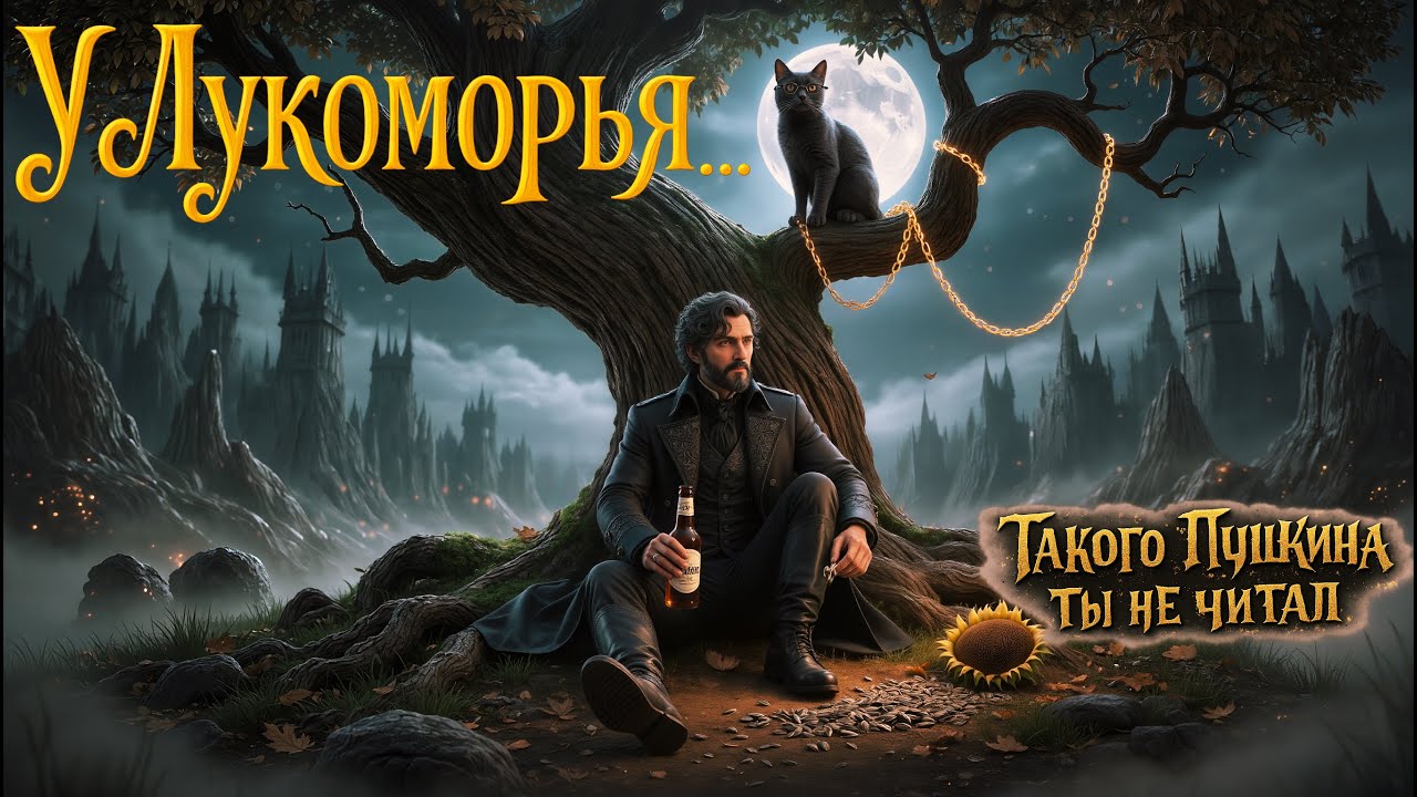 У Лукоморья | Драйвовый рок с абсурдом | Русалка на дереве и кот на цепи | 18+