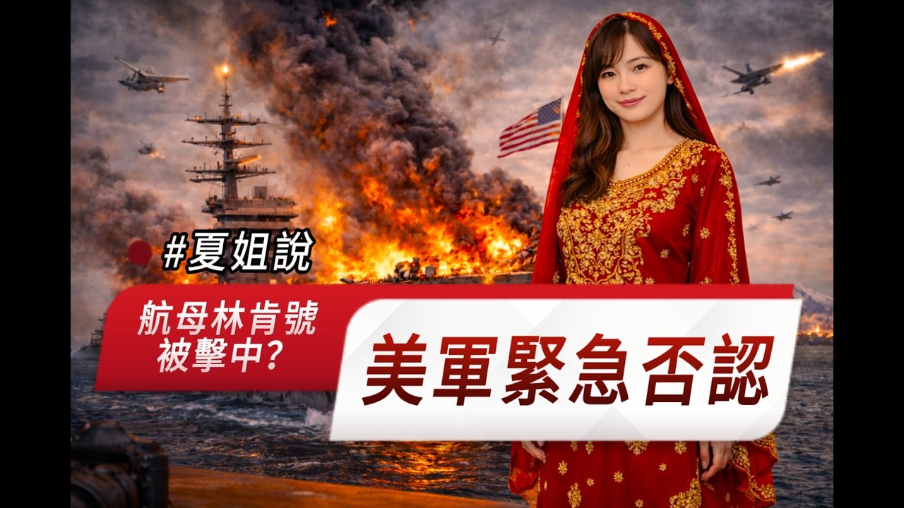 伊朗稱擊中美國航母林肯號?美軍緊急否認。西班牙公開挑戰美國,歐洲反戰風暴同時爆發。 - YouTube