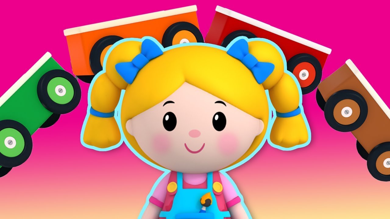 Color Train and More | Mother Goose Club Nursery Rhymes - YouTube