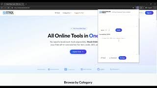 Stack Online Tools Browser Extension – 30+ Free Tools for Devs & Creators