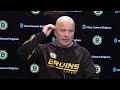 11/11/24 | Montgomery Speaks to Media Following Practice