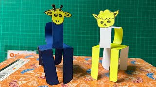 Origami Dieren, Een Gemakkelijke Manier Om Bewegende Papieren Dieren Te Maken