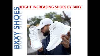 3 Inch Hidden Height Increasing Casual Outdoor Sneakers Boot In Eva Sole.