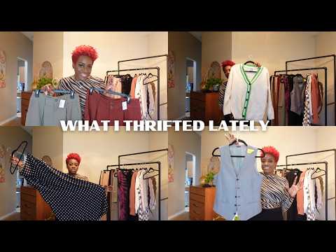 A Fashion Thrift Haul from my local thrift stores