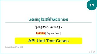 Famous 11 - RESTFUL WEBSERVICES – API UNIT TEST CASES - BEGINNER - HANDS ON Net Worth