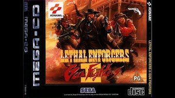 Lethal Enforcers 2 Gun Fighters (intro) Sega/mega CD