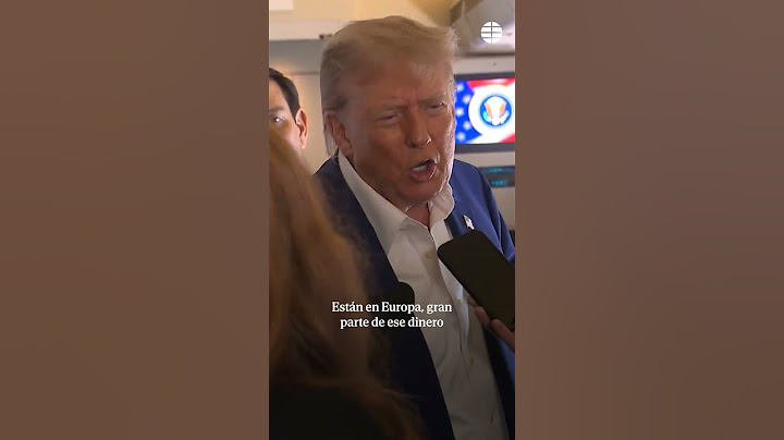Trump afirma que "hay un problema con España" y critica que no quiera gastar más en Defensa #Trump