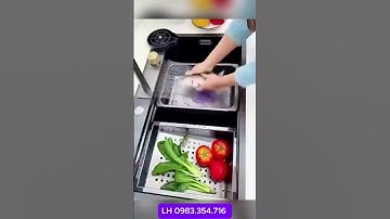 CHẬU 1 HỐ KÈM VÒI CÙNG THÁC NƯỚC