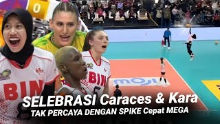 Bahagia Nya Kara Bajema ! Reaksi Pemain Asing Bin Selebrasi Saat Spike Cepat Mega