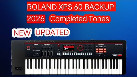 ROLAND XPS-60,, Great Keyboard, Tones !Backup,,