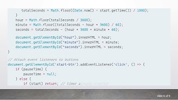 How to Store a Count-Up Timer in JavaScript While Navigating Between Routes