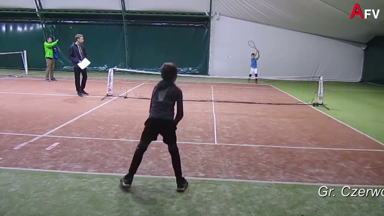 Tenis 10 kat. czerwona VAMOS Otwock 11 11 2017