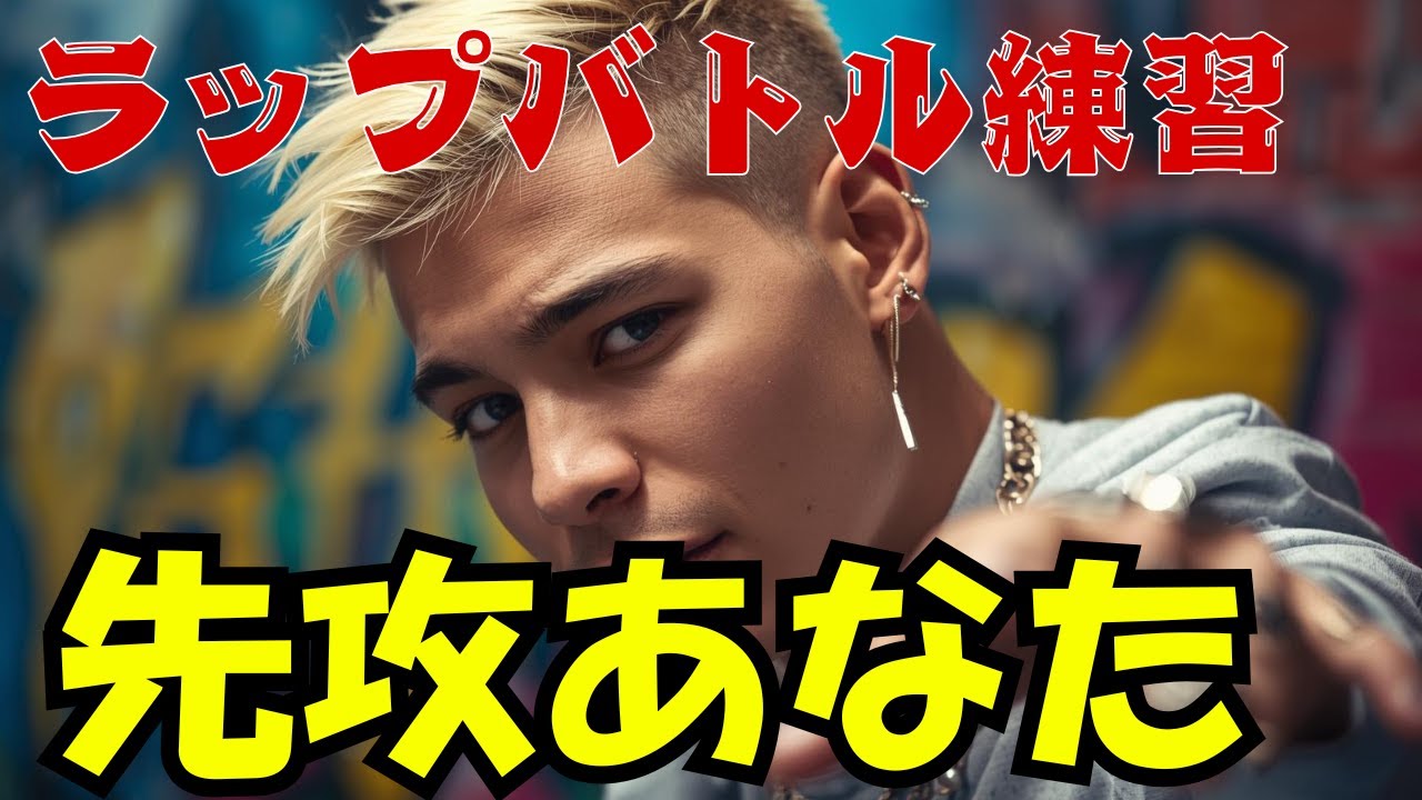 【ラップバトル練習】先攻あなたVS後攻おれ