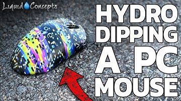 HYDRO DIPPING A MOUSE | Liquid Concepts | Weekly Tips and Tricks