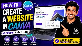 How to Create a Website in Canva | Step-by-Step Tutorial for Beginners